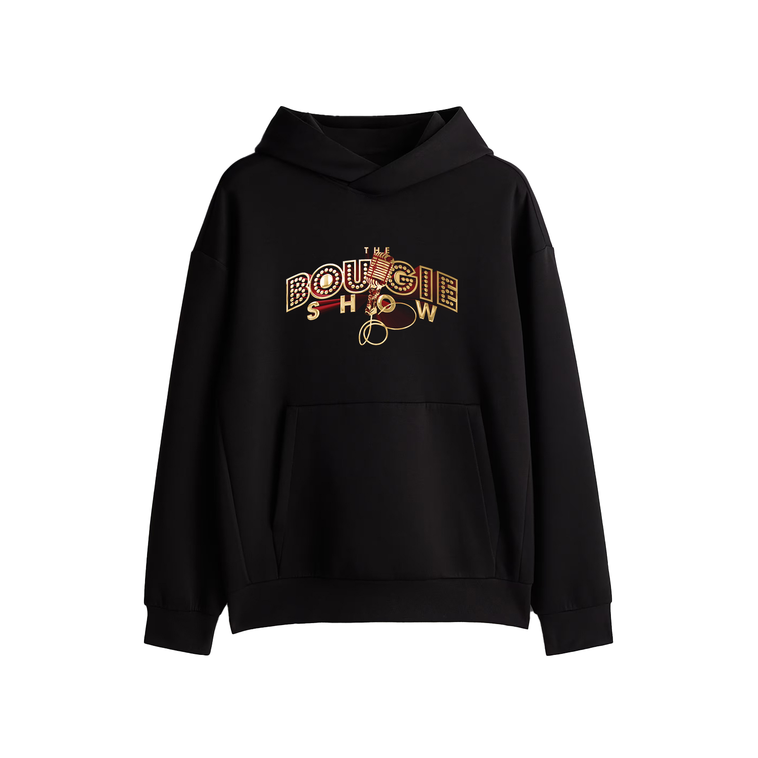 "The Bougie Show" Loose Fit Drymove Sports Hoodie